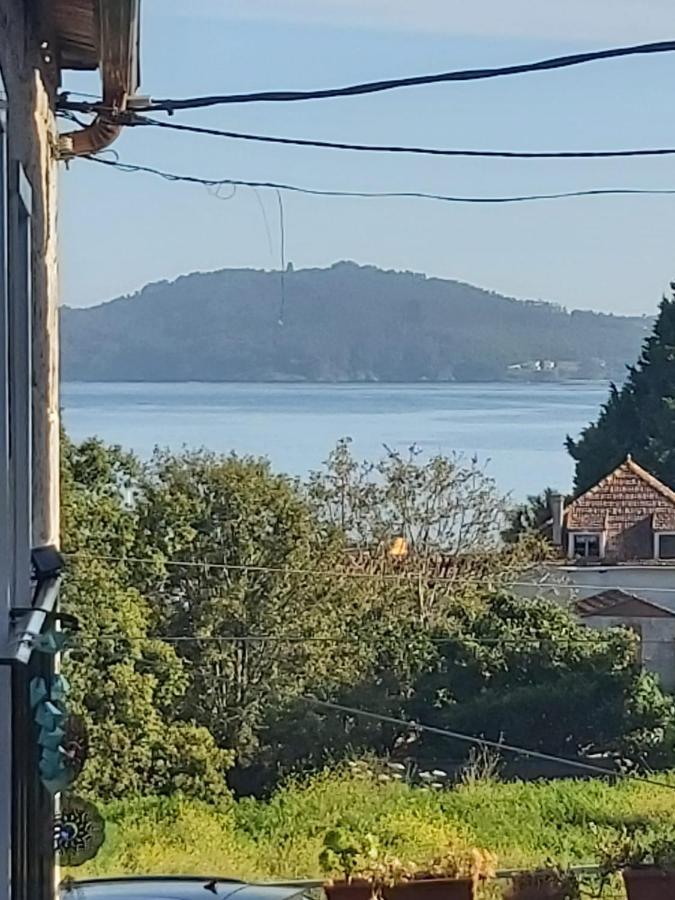 Vivienda Con Terraza En Playas De Baiona Lägenhet Exteriör bild