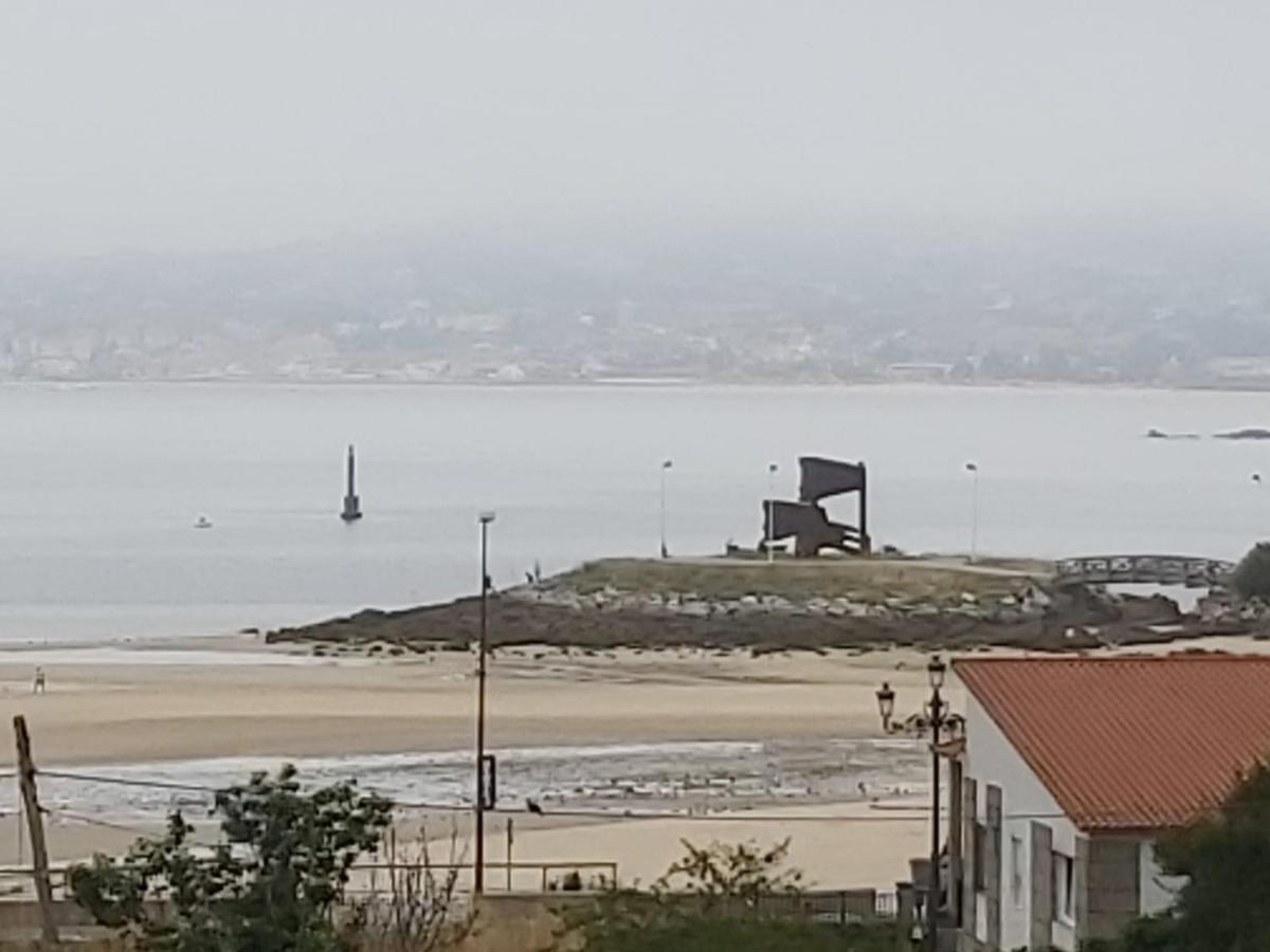 Vivienda Con Terraza En Playas De Baiona Lägenhet Exteriör bild