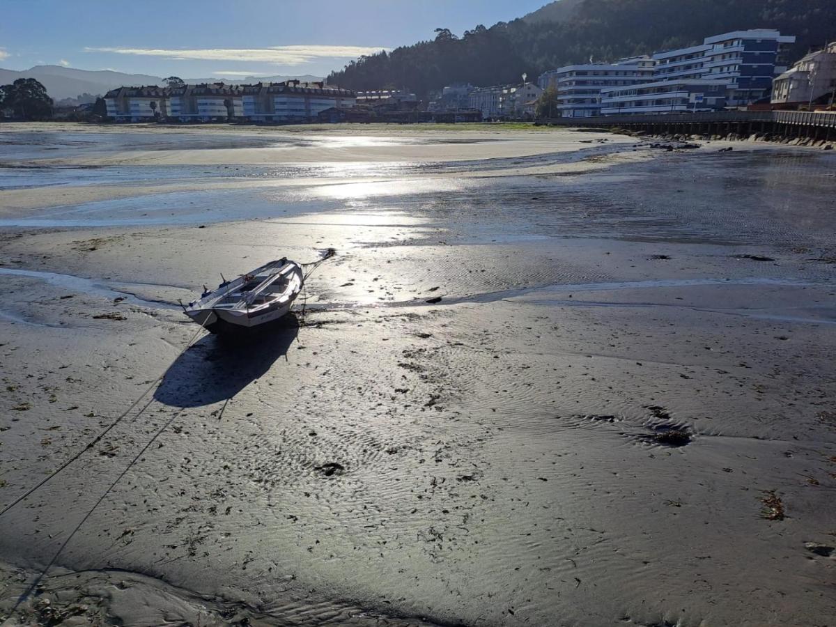 Vivienda Con Terraza En Playas De Baiona Lägenhet Exteriör bild