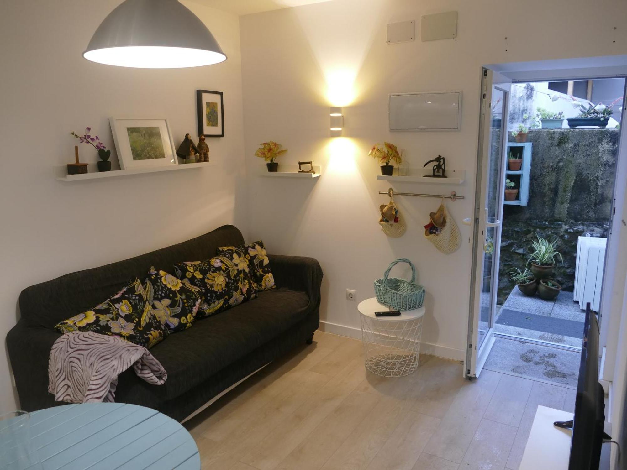 Vivienda Con Terraza En Playas De Baiona Lägenhet Exteriör bild
